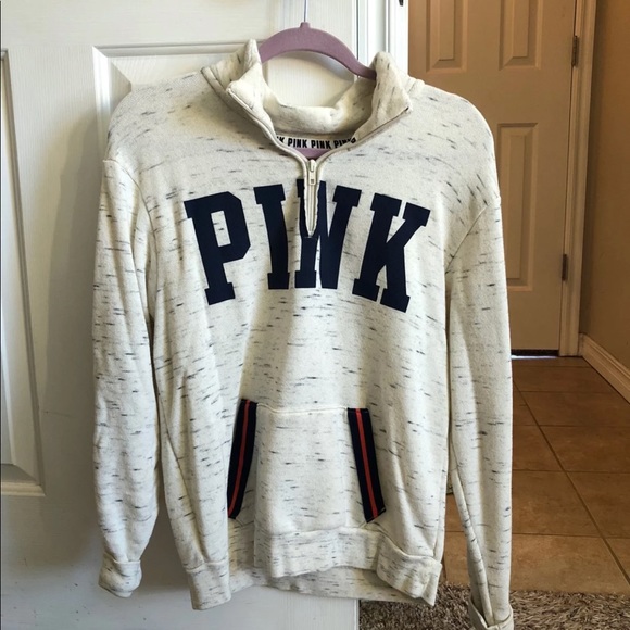 PINK Victoria's Secret Tops - vs pink half zip